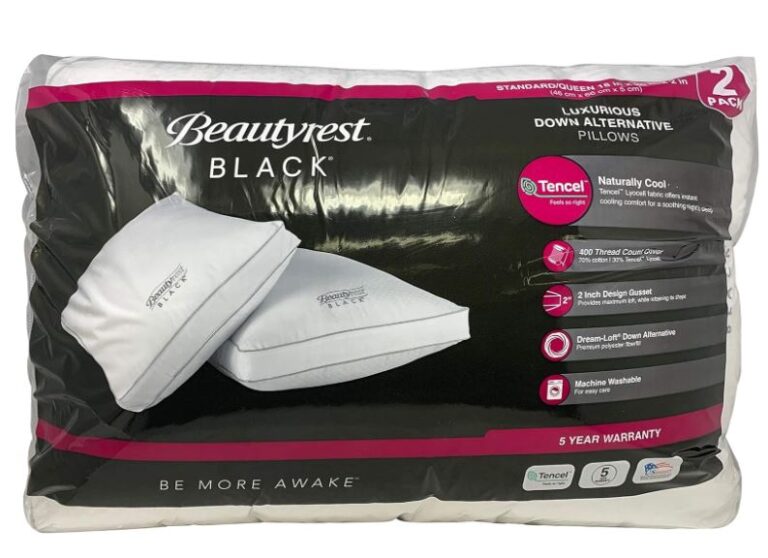 Beautyrest Black Pillows Your Ticket to Good Night's Sleep